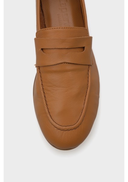 Deri Kadın Loafer