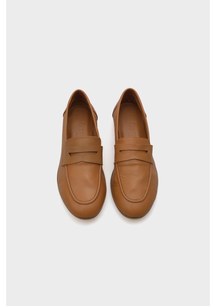 Deri Kadın Loafer