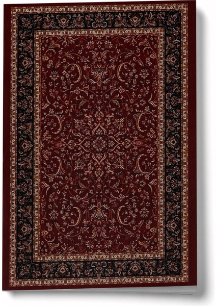 Etnik Desen Serisi 3 - Bordo Mini Defter