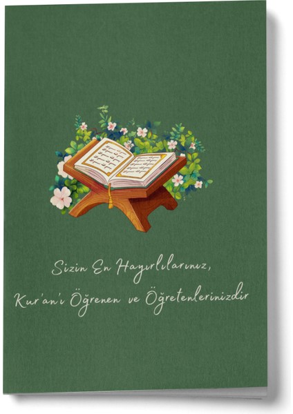 Kur’an’ı Öğrenen ve Öğretenler Mini Defter