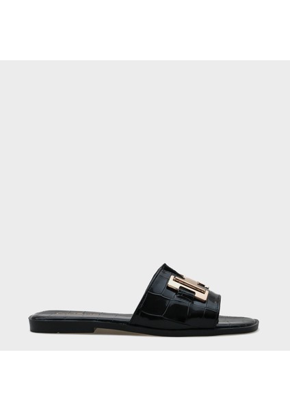 Kadın H Gold Tokalı Terlik