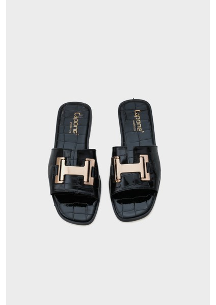 Kadın H Gold Tokalı Terlik