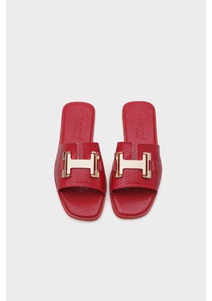 Kadın H Gold Tokalı Terlik