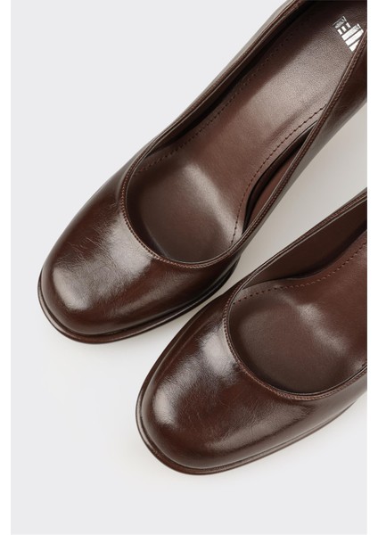 Kahve Kadın Yüksek Topuk Ayakkabı fırsatları