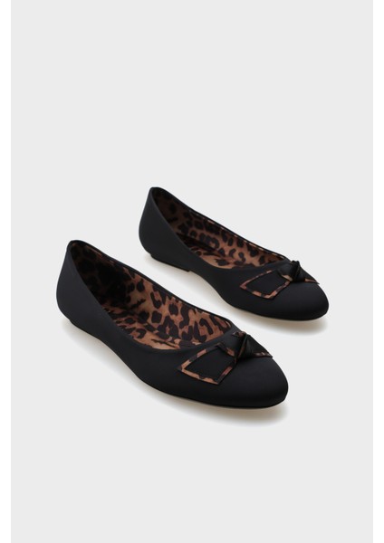Aveline Saten Leopar Kadın Babet