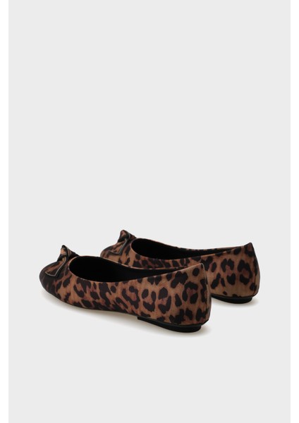 Aveline Saten Leopar Kadın Babet