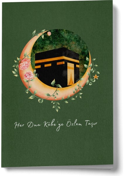 Her Dua Kabe'ye Özlem Taşır Mini Defter
