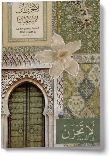 Kolaj Serisi 19 - Üzülme, Allah Bizimle Mini Defter