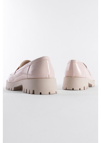 Trak Tabanl Püsküllü Kadın Loafer