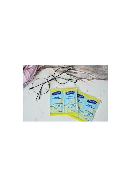 Mendiva Gözlük ve Cam Ekran Temizleme Mendili 40'lı modelleri