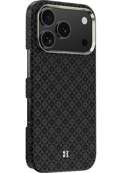 iPhone 17 Pro Uyumlu Kılıfm-Safe Şarj Özellikli Benks Armorair Armorgrid Serisi Kevlar Kapak Siyah fırsatları