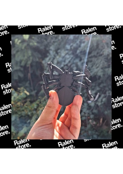Oynar Eklem Kara Örümcek Figür-Oyuncak | 11CM | Siyah ( Yüksek Kalite 3D Baskı Pla ) modelleri