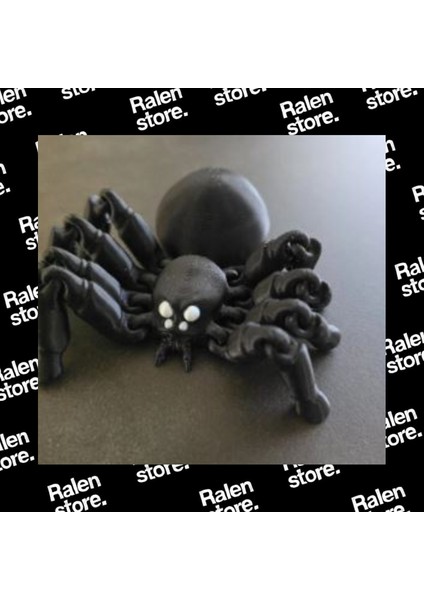 Oynar Eklem Kara Örümcek Figür-Oyuncak | 11CM | Siyah ( Yüksek Kalite 3D Baskı Pla ) fırsatları
