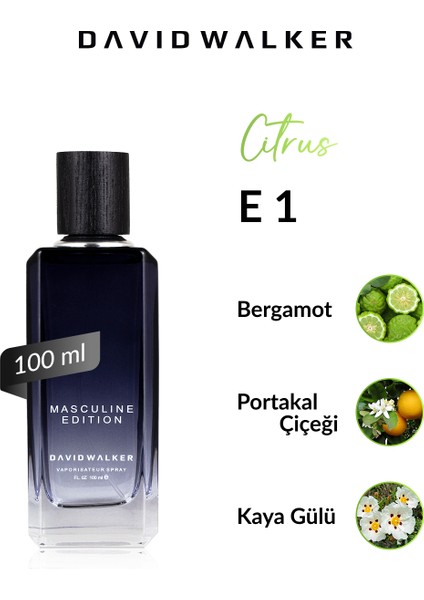 E1 Diegos 100 ml Erkek Parfüm | Citrus-Fresh