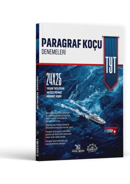 Edebiyat Denizi Tyt Paragraf 24 x 25 Denemeleri 2026