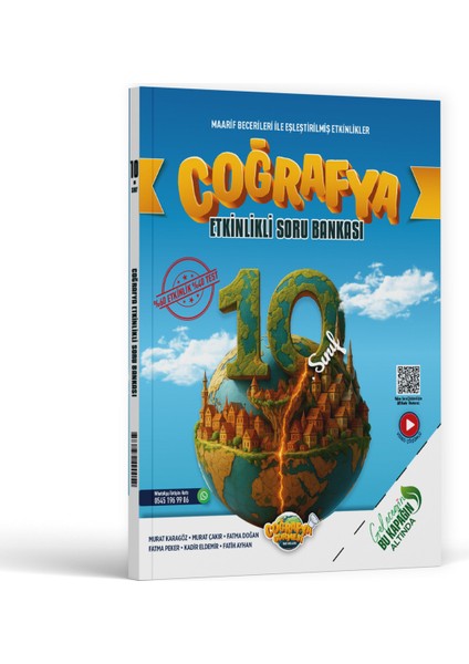 Coğrafya Gurmesi Yayınları 10. Sınıf Coğrafya Etkinlikli Soru Bankası 2026