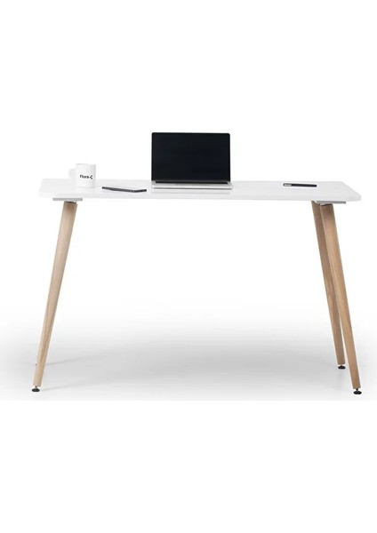 Bilgisayar Masası Flora Max Çalışma | Öğrenci | Bilgisayar Masası | Meşe Beyaz modelleri