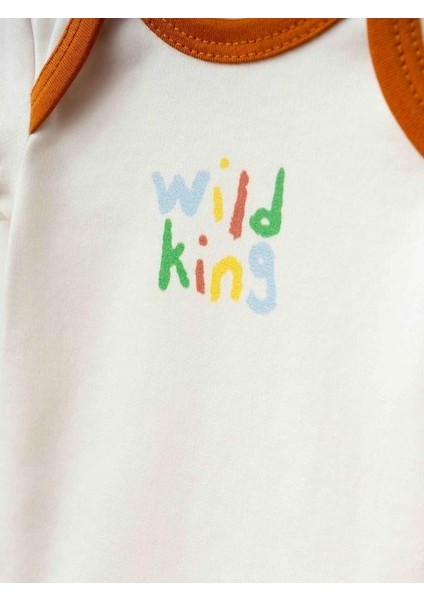 3’lü Organik Bebek Safari Desenli Şapkalı Tulum Seti fırsatları