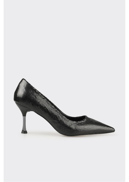 Siyah Kadın Stiletto