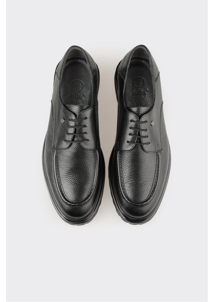 Siyah Deri Erkek Günlük Ayakkabı fırsatları