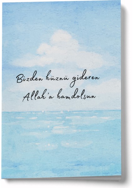 Hüznü Gideren Allah'a Hamdolsun Mini Defter