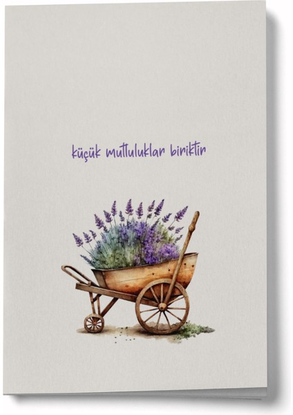 Küçük Mutluluklar Biriktir Mini Defter