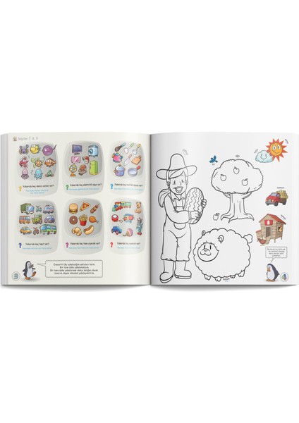 2li Set Şıp Şıp Eğleniyorum Öğreniyorum ve Odaklanma ve Beyin Güçlendiren 6'lı Çocuk Kitap Seti modelleri