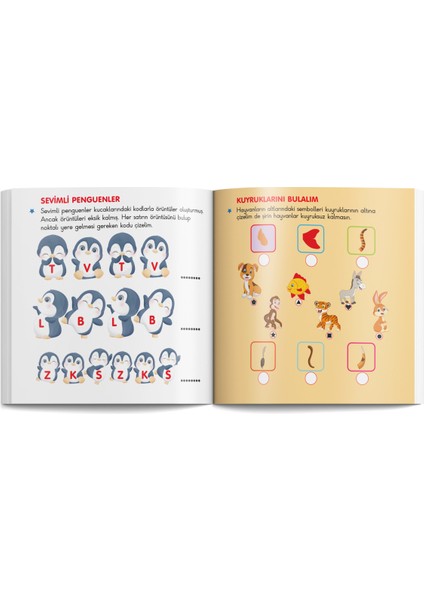 2li Set Şıp Şıp Eğleniyorum Öğreniyorum ve Odaklanma ve Beyin Güçlendiren 6'lı Çocuk Kitap Seti fırsatları