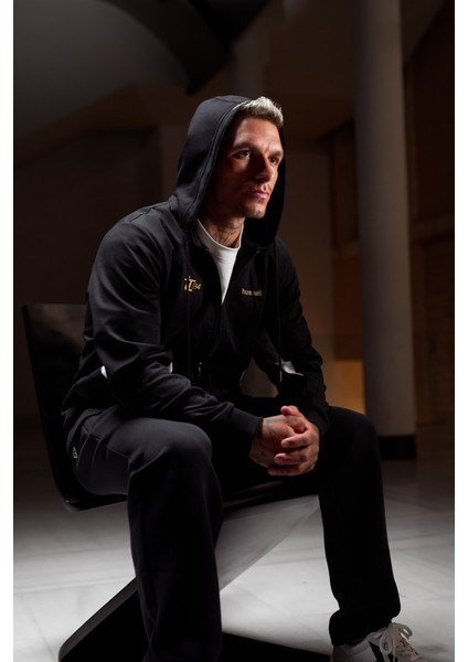 Lucas Fermuarlı Hoodıe