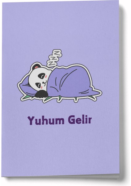 Panda Serisi - Yuhum Gelir Mini Defter