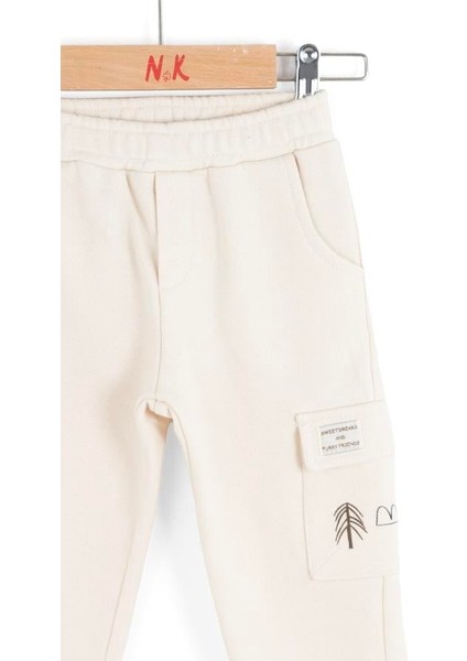 Erkek Bebek Friend Pantolon 1-4 Yaş Krem modelleri