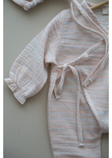 Parıltı Kruvaze Yenidoğan Hastane Seti Müslin %100 Pamuk modelleri