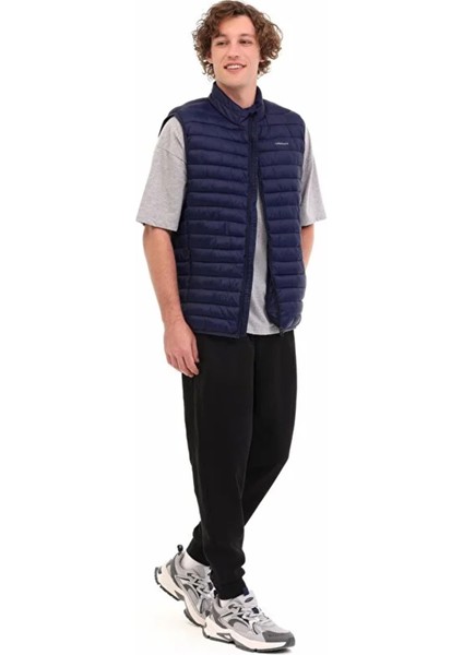 Star Vest Erkek Yelek - Lacivert