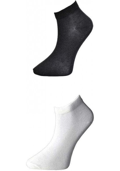 Siyah ve Beyaz Kadın Bilek Çorap 3 Çift fiyatları