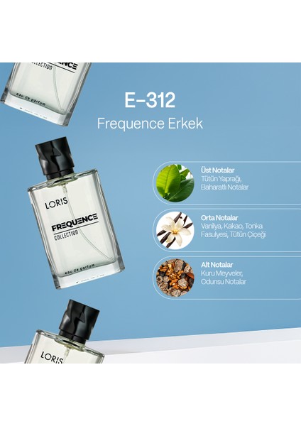 E-312 Frequence Erkek Parfüm 50 ml fiyatları