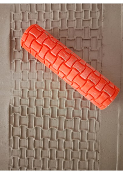 Model 011 - Polimer Kil Doku Oklavası / Seramik Çamuru Desen Rulosu