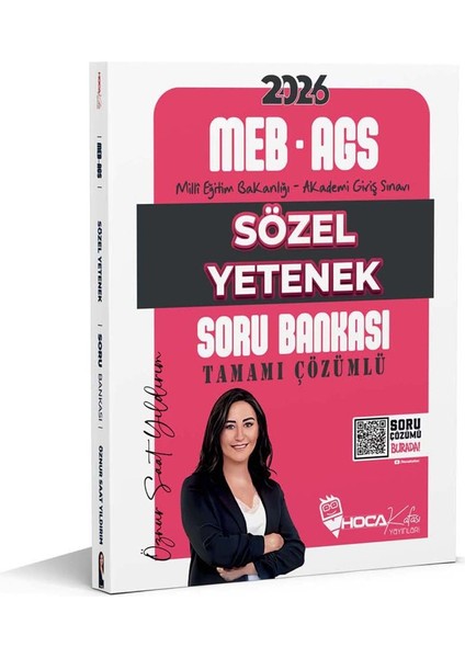 2026 Meb – Ags Sözel Yetenek Soru Bankası