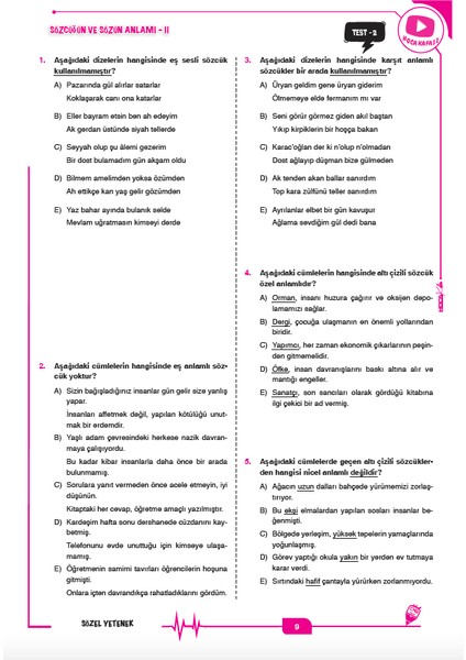 2026 Meb – Ags Sözel Yetenek Soru Bankası fiyatları