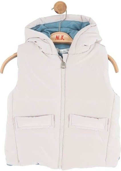 Erkek Bebek Colmar Yelek 1-4 Yaş Krem