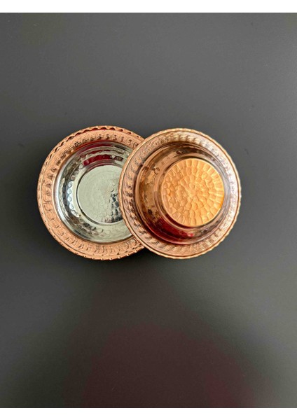 Bakır Kahvaltılık 6 Lı Çerezlik Sunumluk 12.5 cm Meze Tabağı modelleri