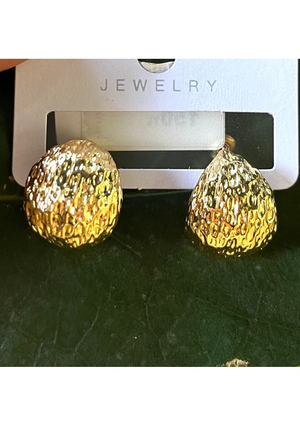 Gold Renk Lüks Gösterişli Figürlü Küpe fiyatları