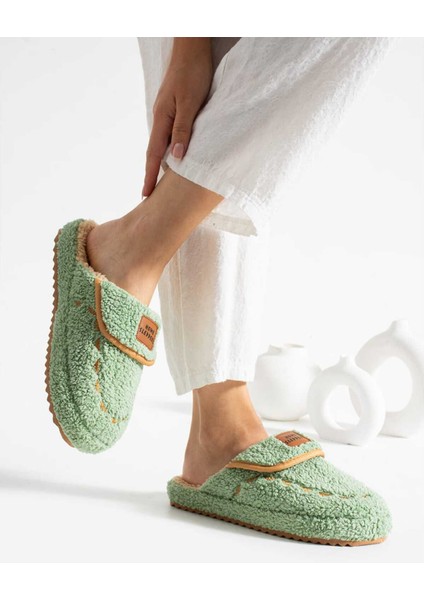 Kadın Ev Terliği Sherpa Dokulu Kışlık Sıcak Kürklü Rahat Ses Yapmaz Kaymaz Taban fiyatları