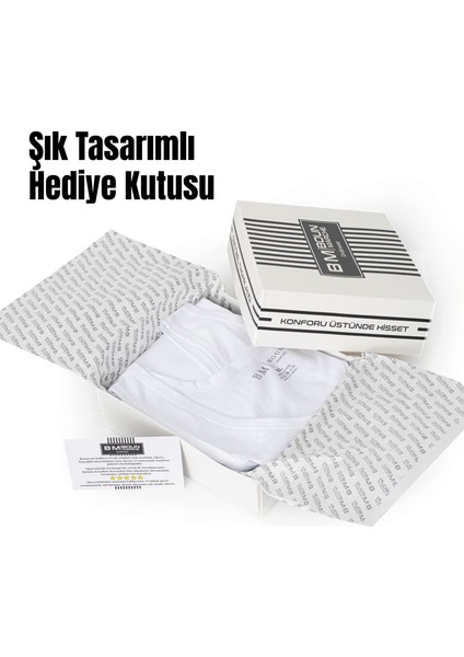 Erkek Atlet Premium 3'lü Kutu Penye Süprem %100 Pamuk fiyatları