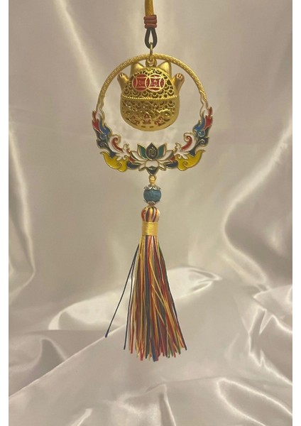 Feng Shui Para Kedisi Ejderha Yılı Buda Şans Para Bolluk Bereket Duvar Süsü fırsatları