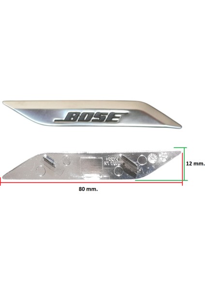 Bose Yazı Logo Monogram Nıkalaj