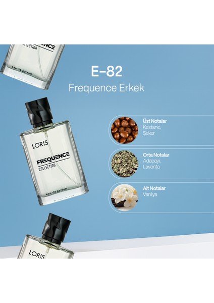 E-082 Frequence Erkek Parfüm 50 ml fiyatları