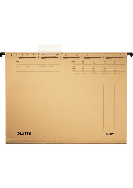 Leıtz Askılı Dosya Telsiz 1915 Kraft 10 Lu