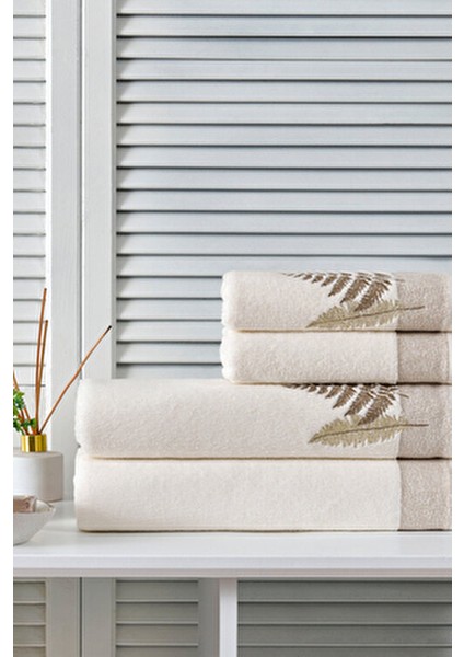Cotton Bliss %100 Pamuk Havlu Seti 90x150 cm (2 Adet) ve 50x90 cm (2 Adet) indirimleri