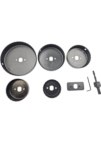B.h.d BHD00264 Buat (Panç) Açma Seti 8 Parça (64-76-89-102-127MM) modelleri