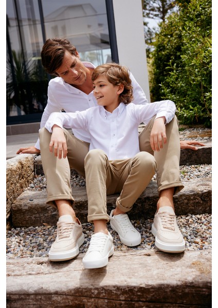ALTINYILDIZ CLASSICS Erkek Bej Slim Fit Dar Kesim Pamuklu Esnek Rahat Chino Pantolon fiyatları